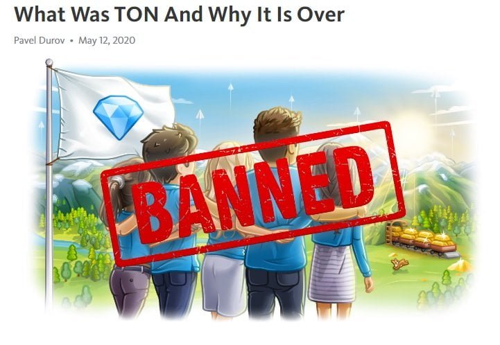 TON Blockchain dan GRAM resmi dihentikan