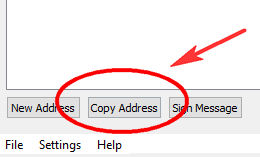 copy address