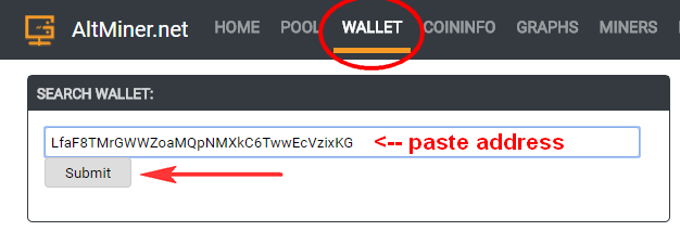 Gambar 8. Cek status miner di Altminer.net