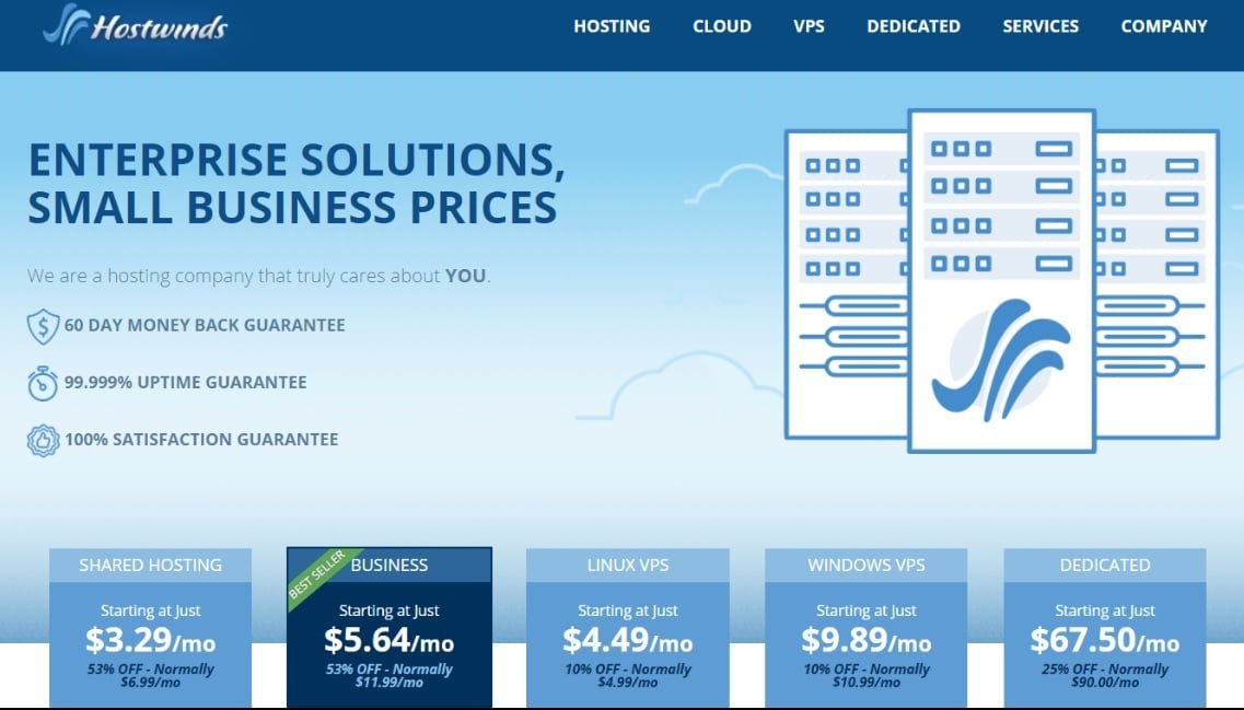 hostwinds web hosting