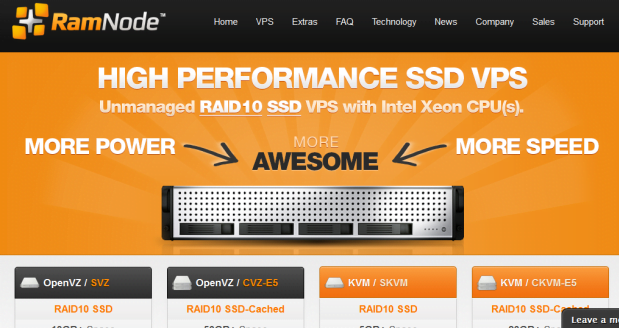 ramnode vps web hosting